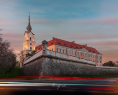 Bastion Rzeszowa - Zamek Lubomirskich - Zachód słońca